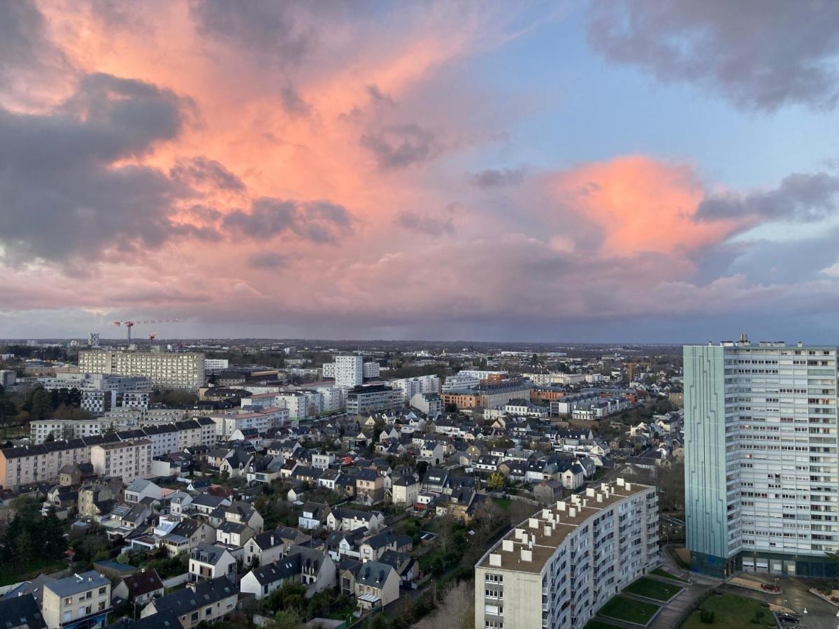 Ferienwohnung Rennes Vue Des Horizons Exterior foto
