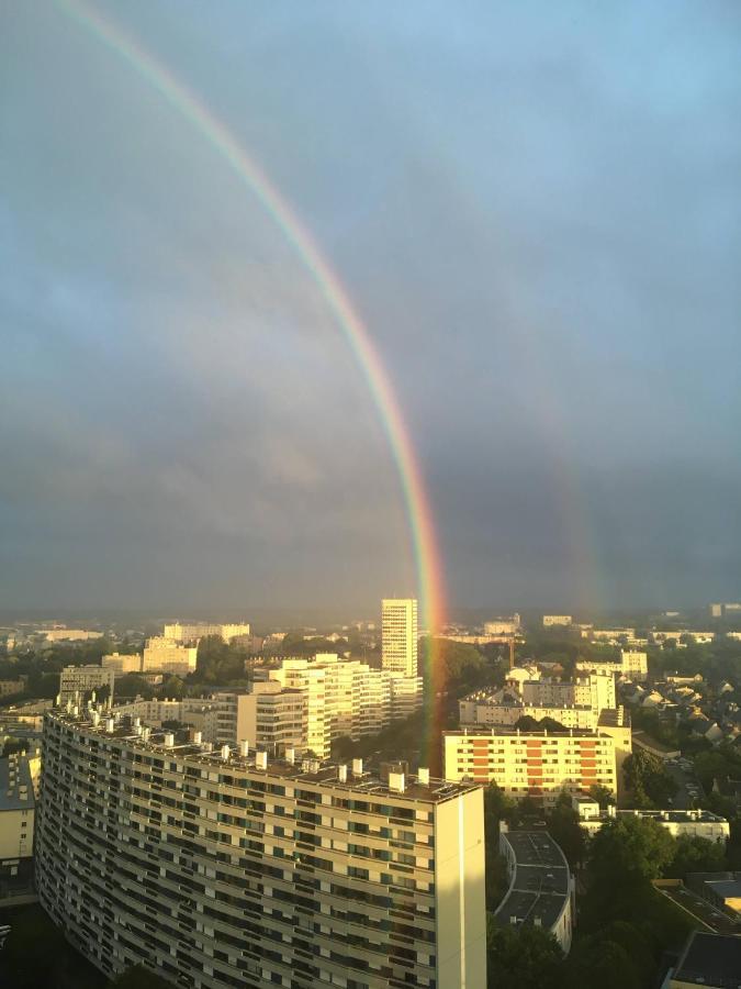 Ferienwohnung Rennes Vue Des Horizons Exterior foto